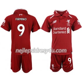 Fotbalový Dres Liverpool FIRMINO 9 Dětské Domácí 2018/19